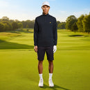 Lyle & Scott Golf Core Quarter Zip Midlayer - Dark Navy