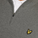 Lyle & Scott Golf Quarter Zip Jumper - Mid Grey Marl