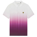 Lyle & Scott Golf Gradient Polo Shirt - Techno Purple
