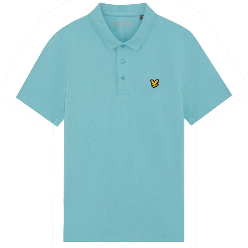 Lyle & Scott Golf Core Polo Shirt - Aquamarine Blue