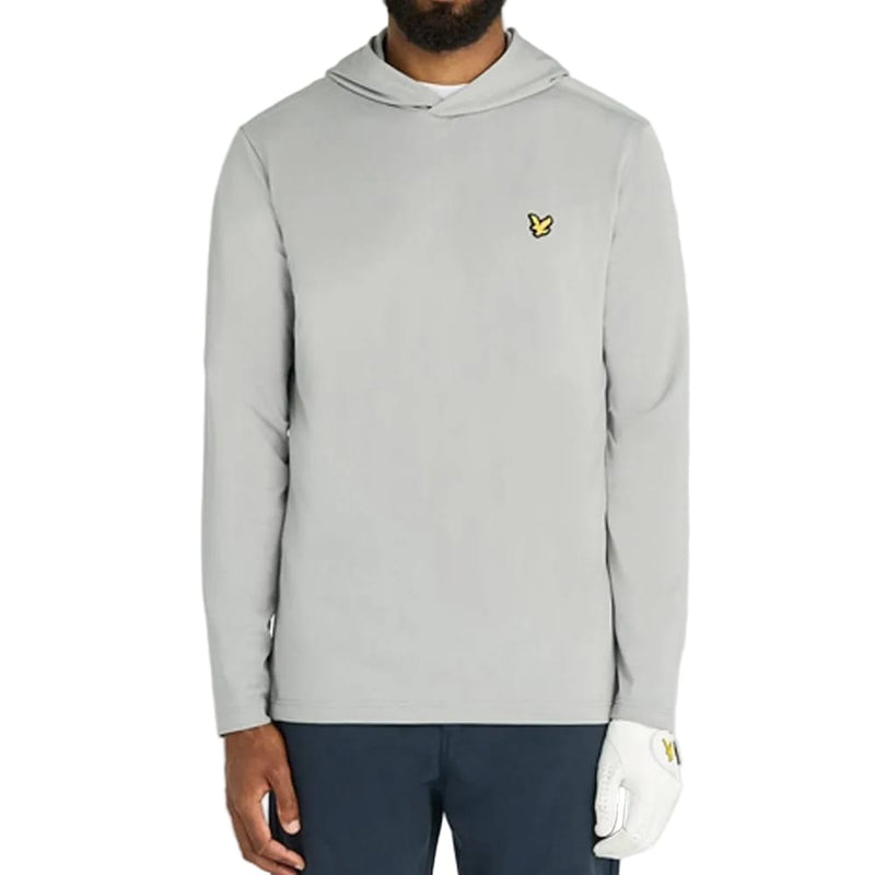 Lyle & Scott Golf Core Midlayer Hoodie - Ultimate Grey
