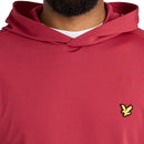 Lyle & Scott Golf Core Midlayer Hoodie - Plum