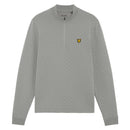 Lyle & Scott Golf Quilted 1/2 Zip Midlayer - Ultimate Grey