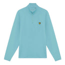 Lyle & Scott Golf Core Quarter Zip Midlayer - Aquamarine Blue