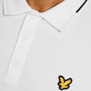 Lyle & Scott Golf 1874 Tipped Tech Polo Shirt - White