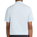 Lyle & Scott Golf Microstripe Polo Shirt - Blue Lagoon/White