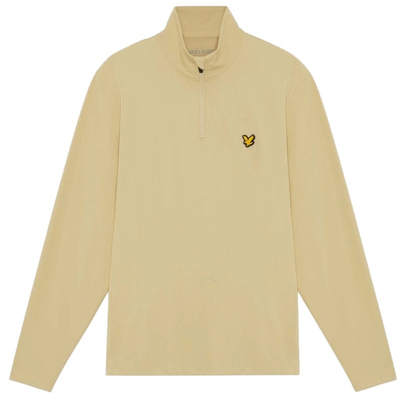 Lyle & Scott Golf Core Quarter Zip Midlayer - Mojave