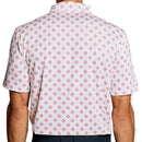 Lyle & Scott Golf Argyle Print Polo Shirt - White