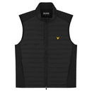 Lyle & Scott Hybrid Quilted Full Zip Golf Gilet - Jet Black