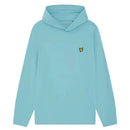 Lyle & Scott Golf Core Midlayer Hoodie - Aquamarine Blue
