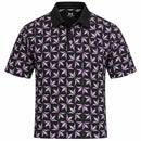 Under Armour ArmourDry Printed Polo Shirt - Black/Posh Pink/White
