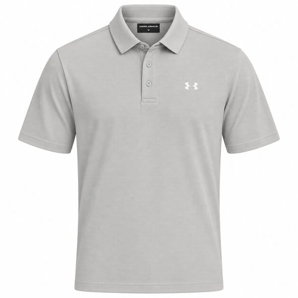 Under Armour T2G Pique Polo Shirt - Titanium/White