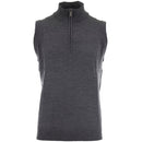 ProQuip Merino 1/2 Zip Sleeveless Slipover - Grey