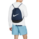 Nike Brasilia 9.5 Training Gymsack - Midnight Navy/Black/White