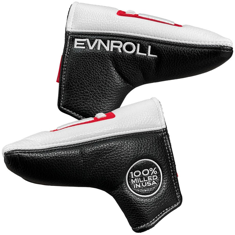 Evnroll EV2 Black Short Slant MidBlade Putter - 340g