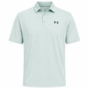 Under Armour Playoff Jacquard Polo Shirt - Enamel Blue/Illusion Green/Midnight Navy