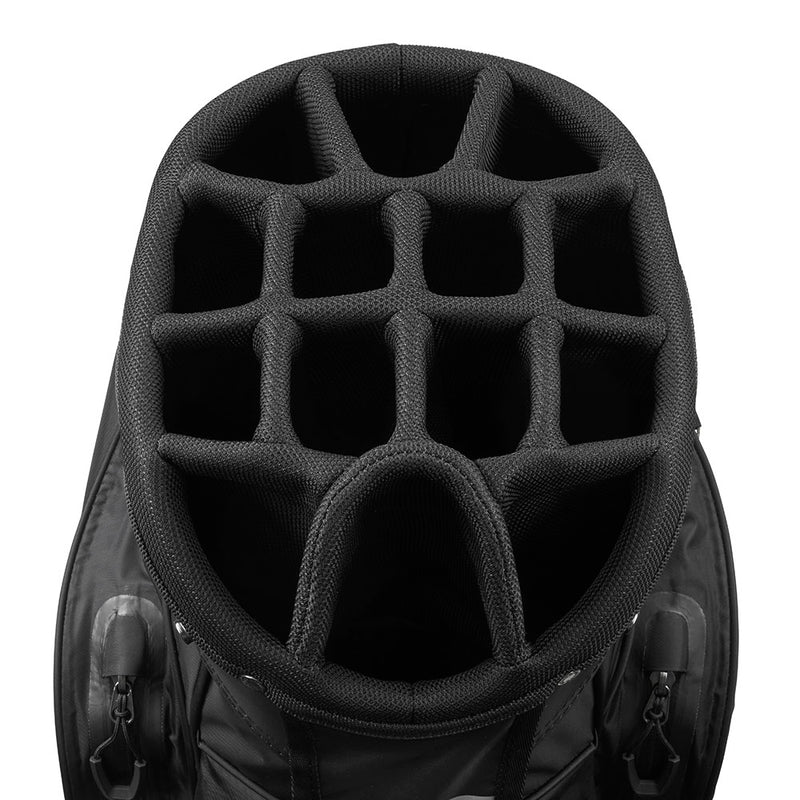 Mizuno BR-DRI Waterproof Cart Bag - Black/Silver