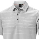 Mizuno Breath Thermo Winter Jacquard Polo Shirt - Grey