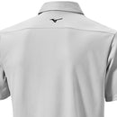 Mizuno Breath Thermo Winter Jacquard Polo Shirt - Grey