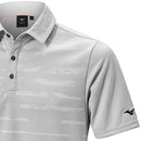 Mizuno Breath Thermo Winter Jacquard Polo Shirt - Grey