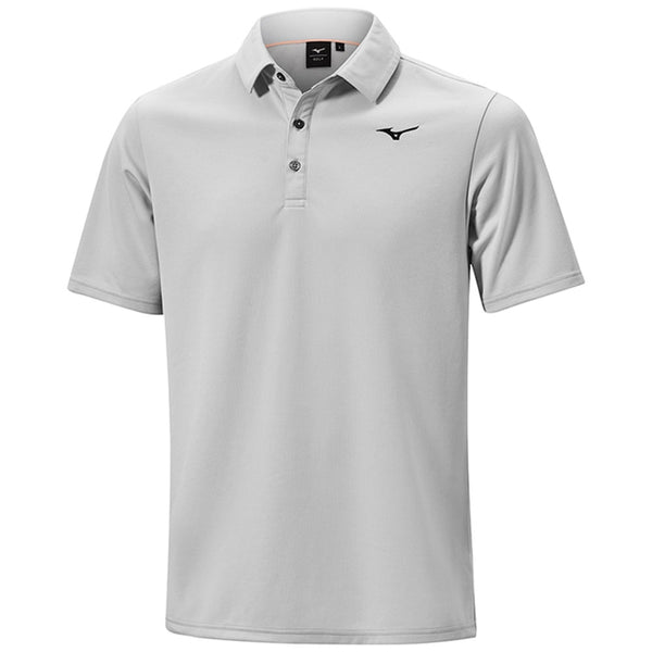 Mizuno Breath Thermo Winter Polo Shirt - Grey