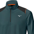 Mizuno Breath Thermo Elite 1/4 Zip Pullover - Navy