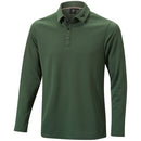 Mizuno Breath Thermo Winter Long Sleeve Polo Shirt - Forest Green