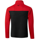 Mizuno Breeze Elite Stripe 1/4 Zip Pullover - Red