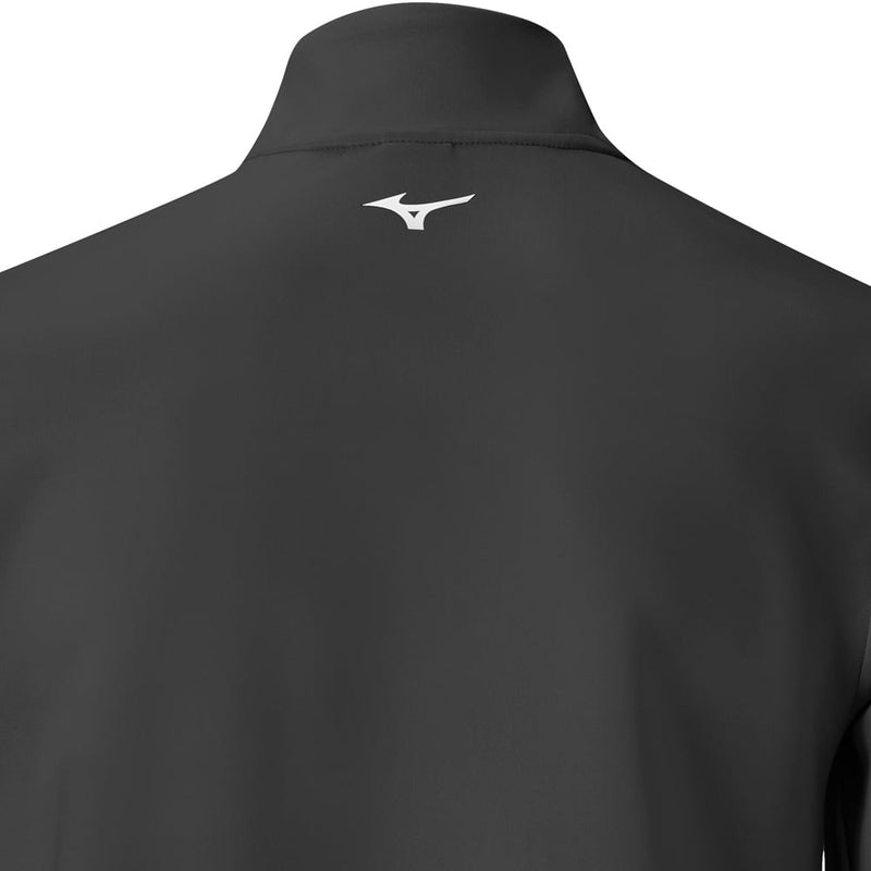Mizuno Breeze T Stripe 1/4 Zip Pullover - Black
