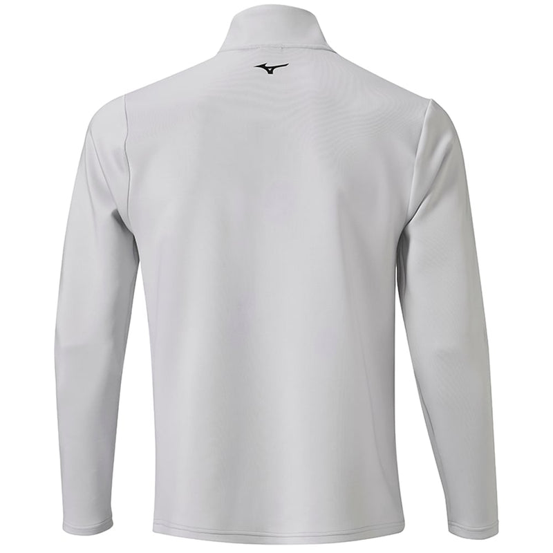 Mizuno Breeze T Stripe 1/4 Zip Pullover - Grey
