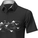 Mizuno Checker Polo Shirt - Black