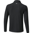 Mizuno Elite Long Sleeve Polo Shirt - Black