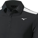 Mizuno Elite Long Sleeve Polo Shirt - Black