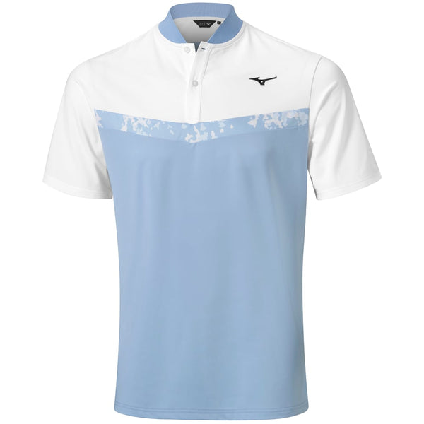 Mizuno Floral GC Polo Shirt - Dream Blue