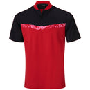 Mizuno Floral GC Polo Shirt - Red