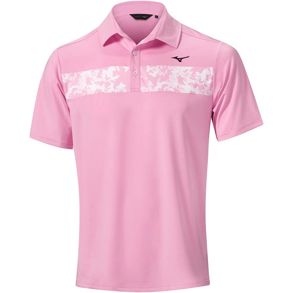 Mizuno Floral ST Polo Shirt - Lilac Sachet