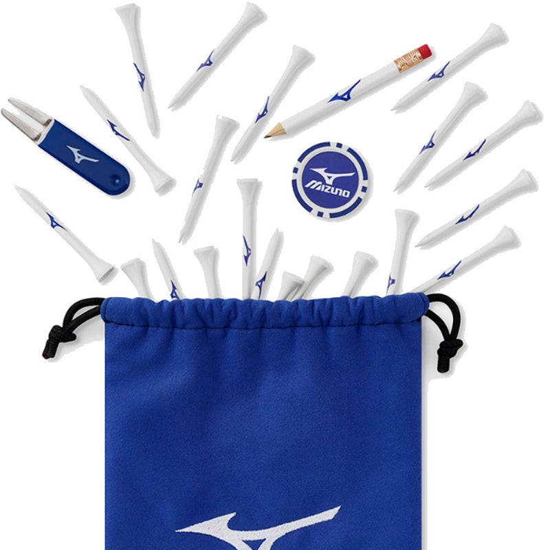 Mizuno Gift Pack Tees Pitch Marker Ball Marker Pencil Bag