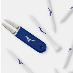 Mizuno Gift Pack Tees Pitch Marker Ball Marker Pencil Bag