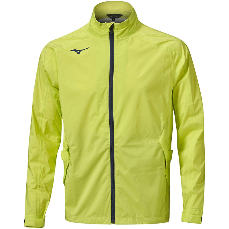 Mizuno Nexlite Flex Waterproof Jacket - Lime Yellow
