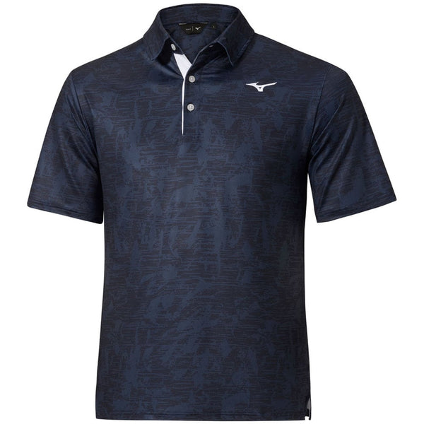 Mizuno Quick Dry Hazard Polo Shirt - Black