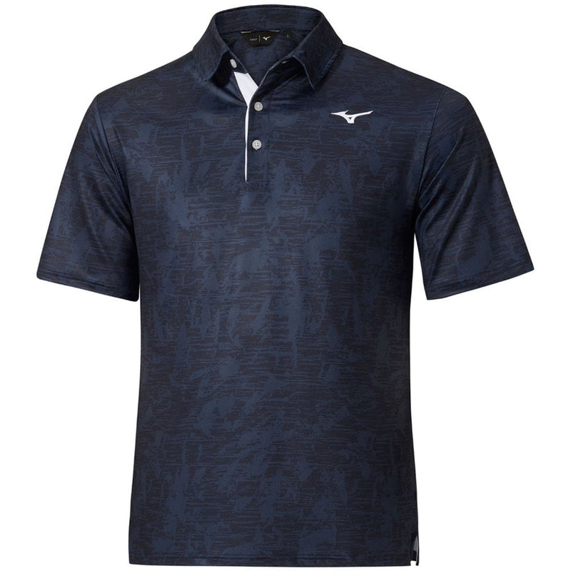 Mizuno Quick Dry Hazard Polo Shirt - Black