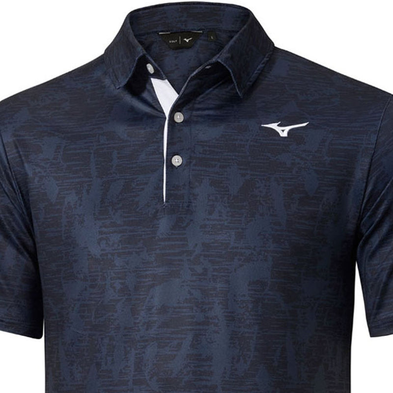 Mizuno Quick Dry Hazard Polo Shirt - Black