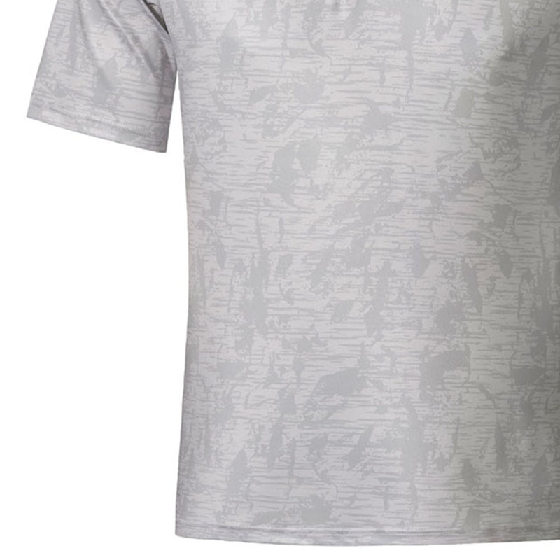 Mizuno Quick Dry Hazard Polo Shirt - Light Grey
