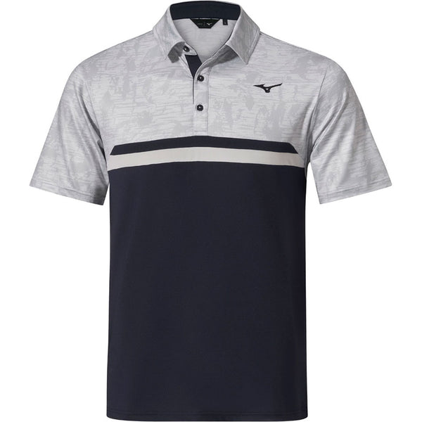 Mizuno Quick Dry Hazard ST Polo Shirt - Light Grey