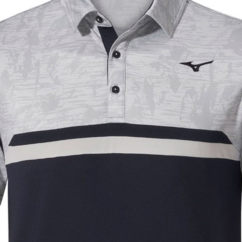 Mizuno Quick Dry Hazard ST Polo Shirt - Light Grey