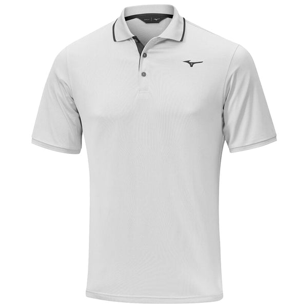 Mizuno Quick Dry Performance Plus Polo Shirt - Light Grey