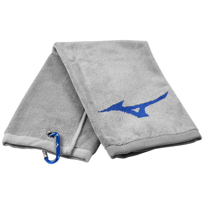 Mizuno RB Tri-Fold Towel - Grey/Blue