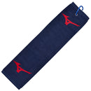 Mizuno RB Tri-Fold Towel - Navy/Red