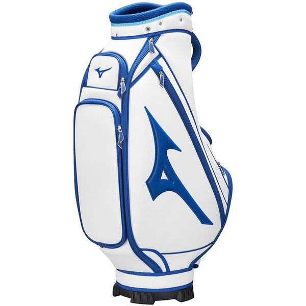 Mizuno Tour Staff Mid Bag - White/Blue