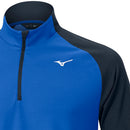 Mizuno Winter Breeze Bloc 1/4 Zip Pullover - Blue